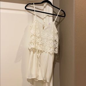 White romper